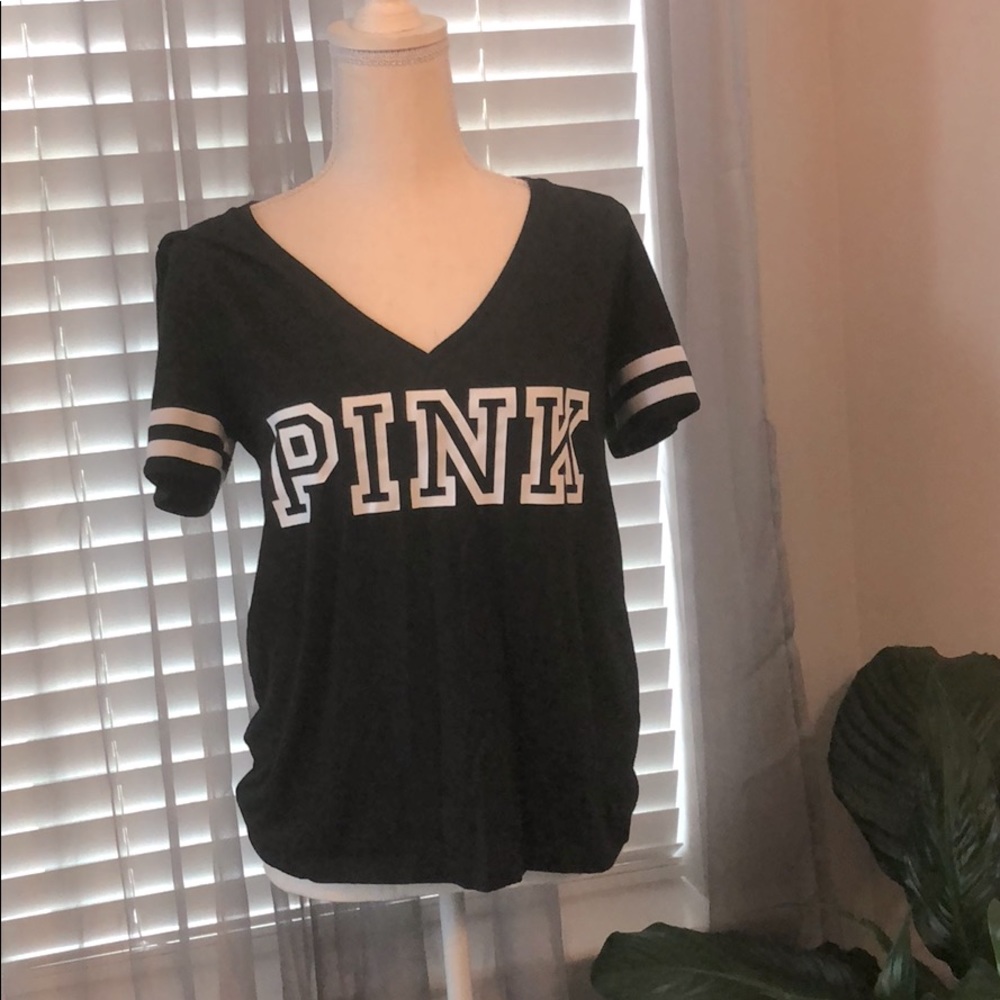 Victoria’s Secret pink T-shirt